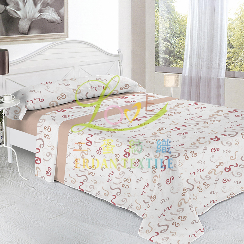 Intelligent Cheap 100% polyester Home textile Printed Coral fleece Flannel Double-Sides Bedding Sets with Pillowcase