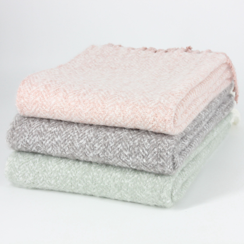 Acrylic Woven Throw Blanket