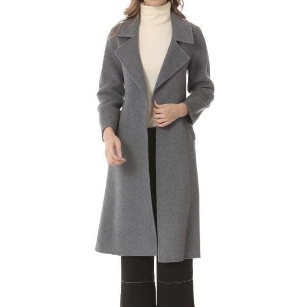 women's wool long coat