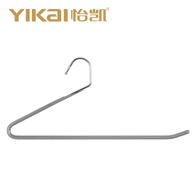 Trouser Series Non-Slip Space-Saving Clothes Hanger with Single Rod for Pants