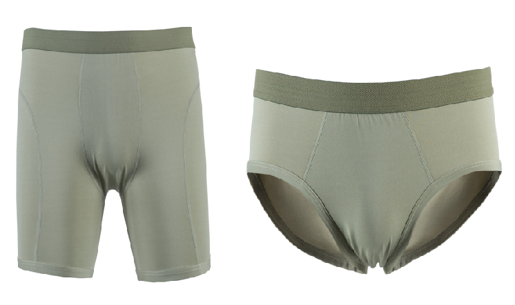 Summer/Spring Fast Dry Grey Color Military Outdoor Brief &boxer