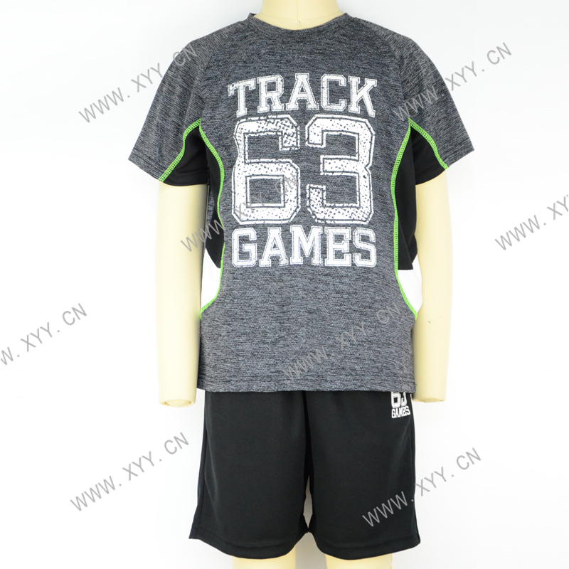 Boy's t-shirt and shorts