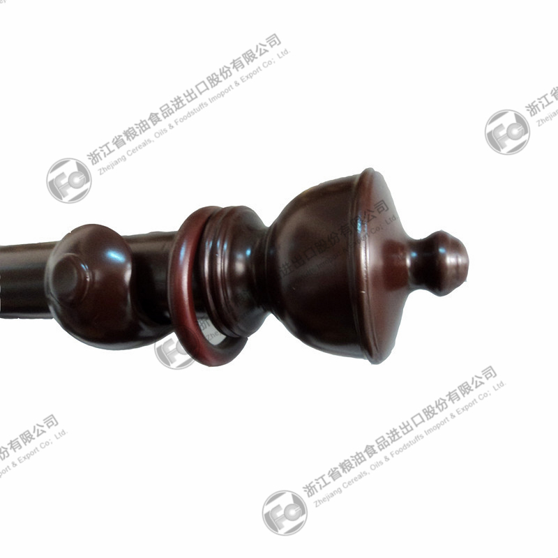 WOODEN CURTAIN ROD,finial