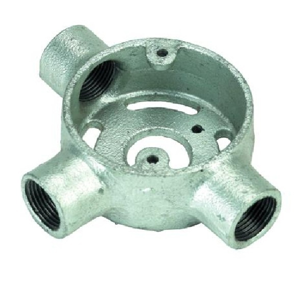 Tee With Extension Circular Box(Small)