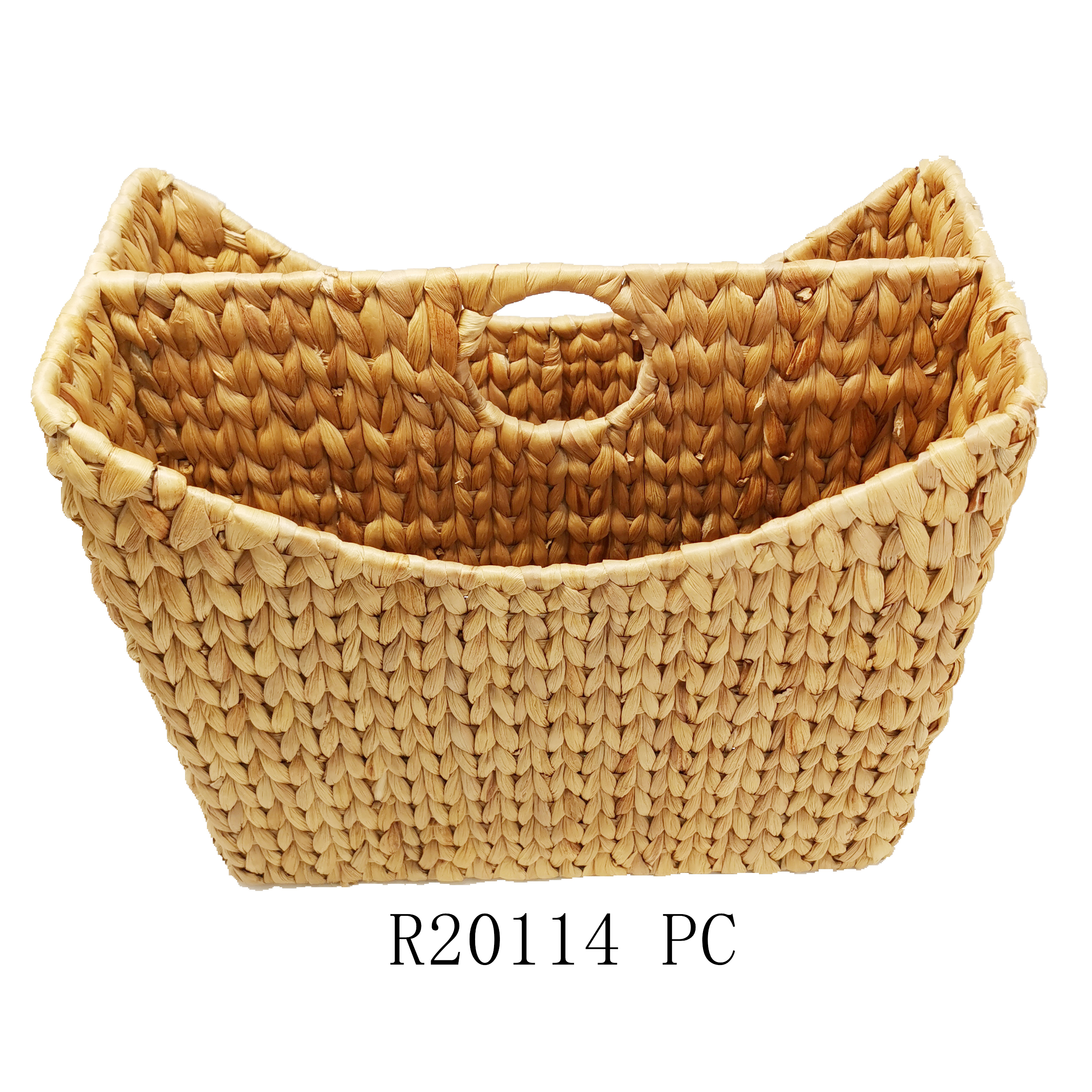 water hyacinth grass basket