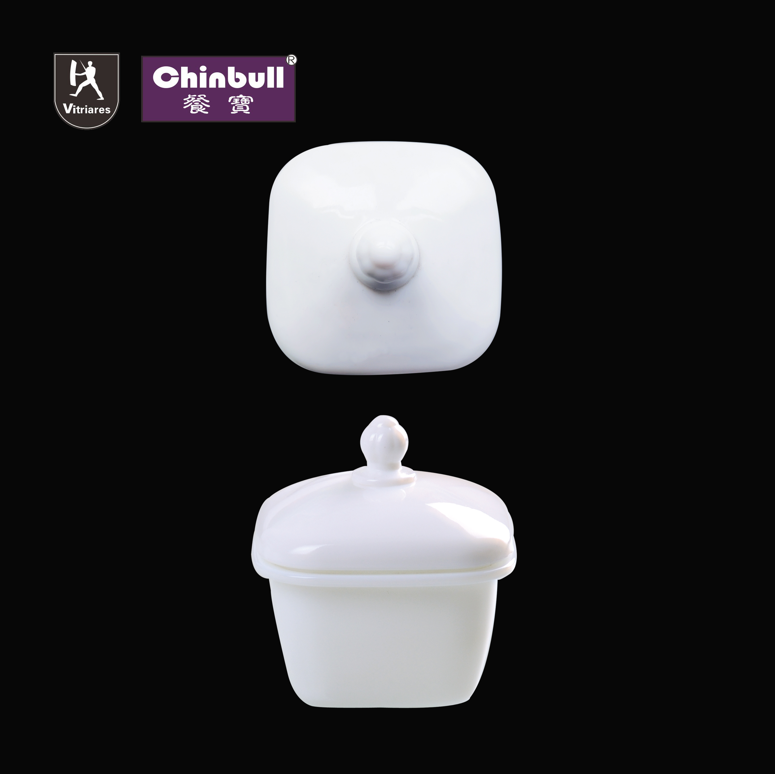 270ml Sugar Pot (opal glassware）