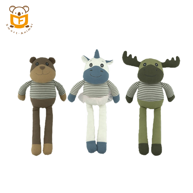 2020 new crochet toy animal doll wool toys Cute Soft Knitting Toys For kids Toy