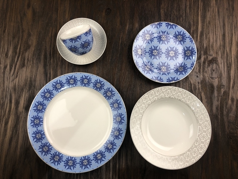 New Bone China Dinner Set