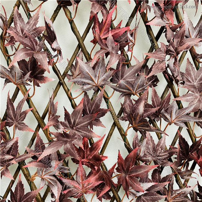 Artificial Red Acer Leaf Trellis