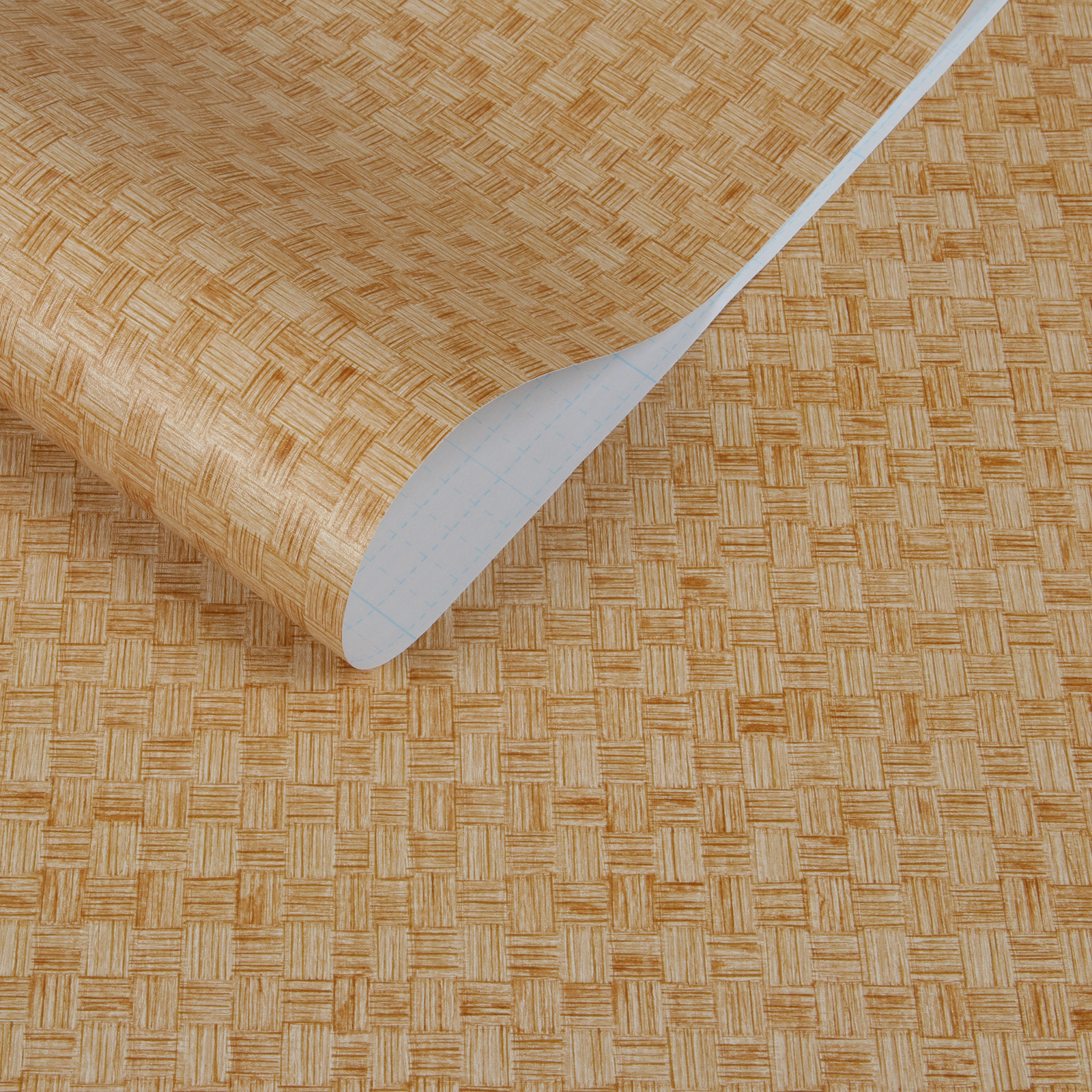 Vinyl adhesive decorative film-Rattan design
