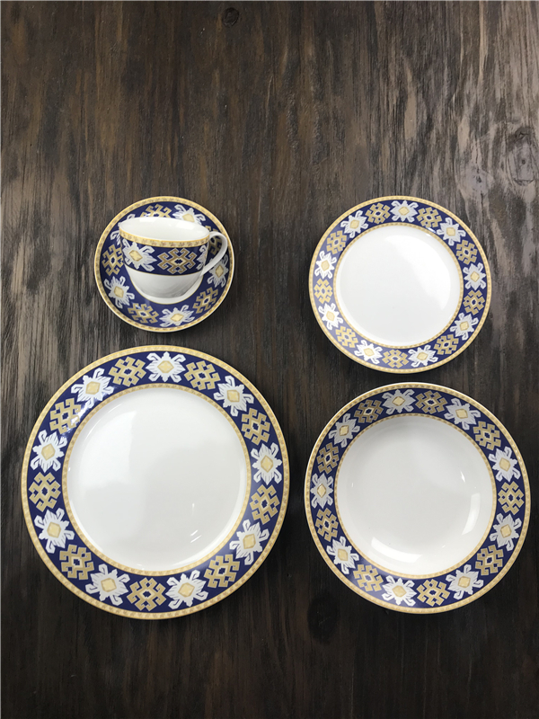 New Bone China Dinner Set