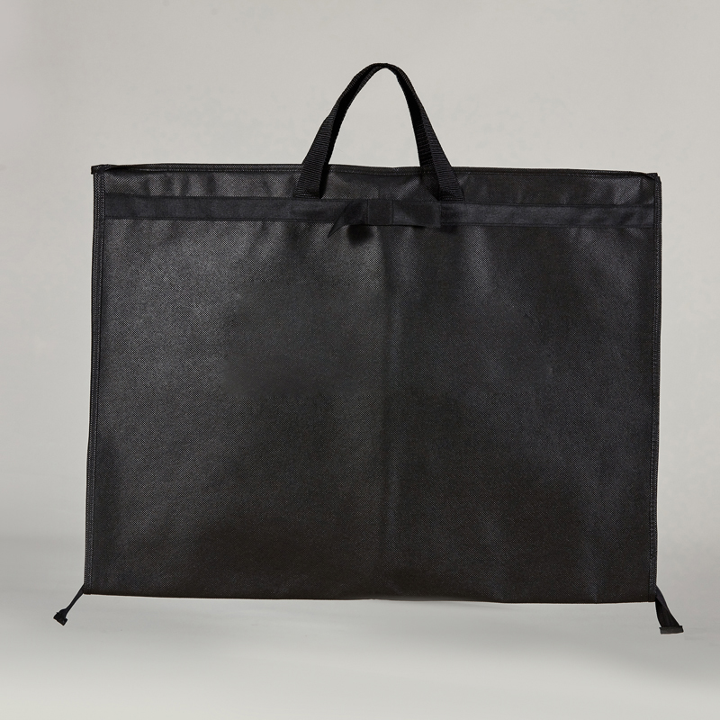 high quality wholesale customized foldable non-woven garment suit bag with custom logo