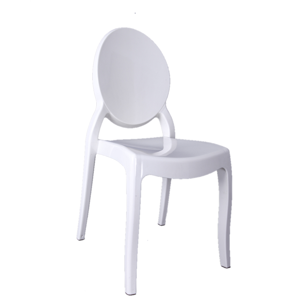resin ghost chair