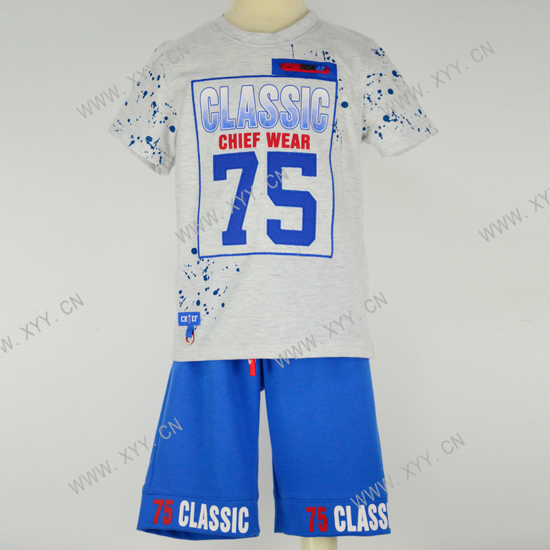 Boy's t-shirt and shorts