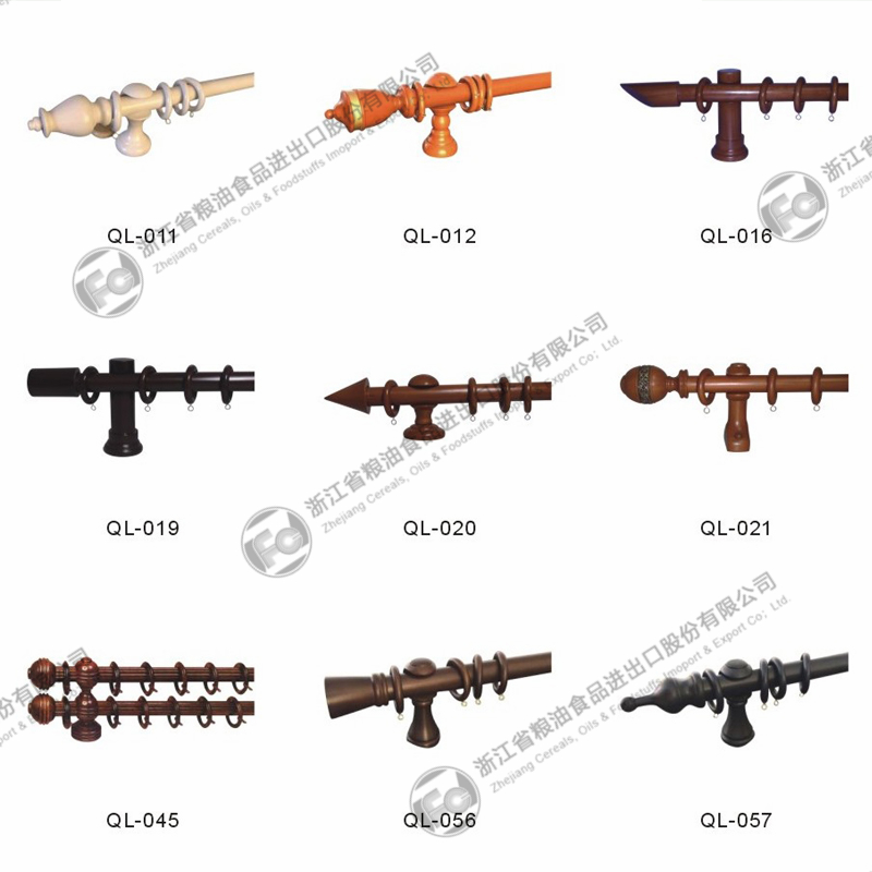 Wooden Curtain Rod