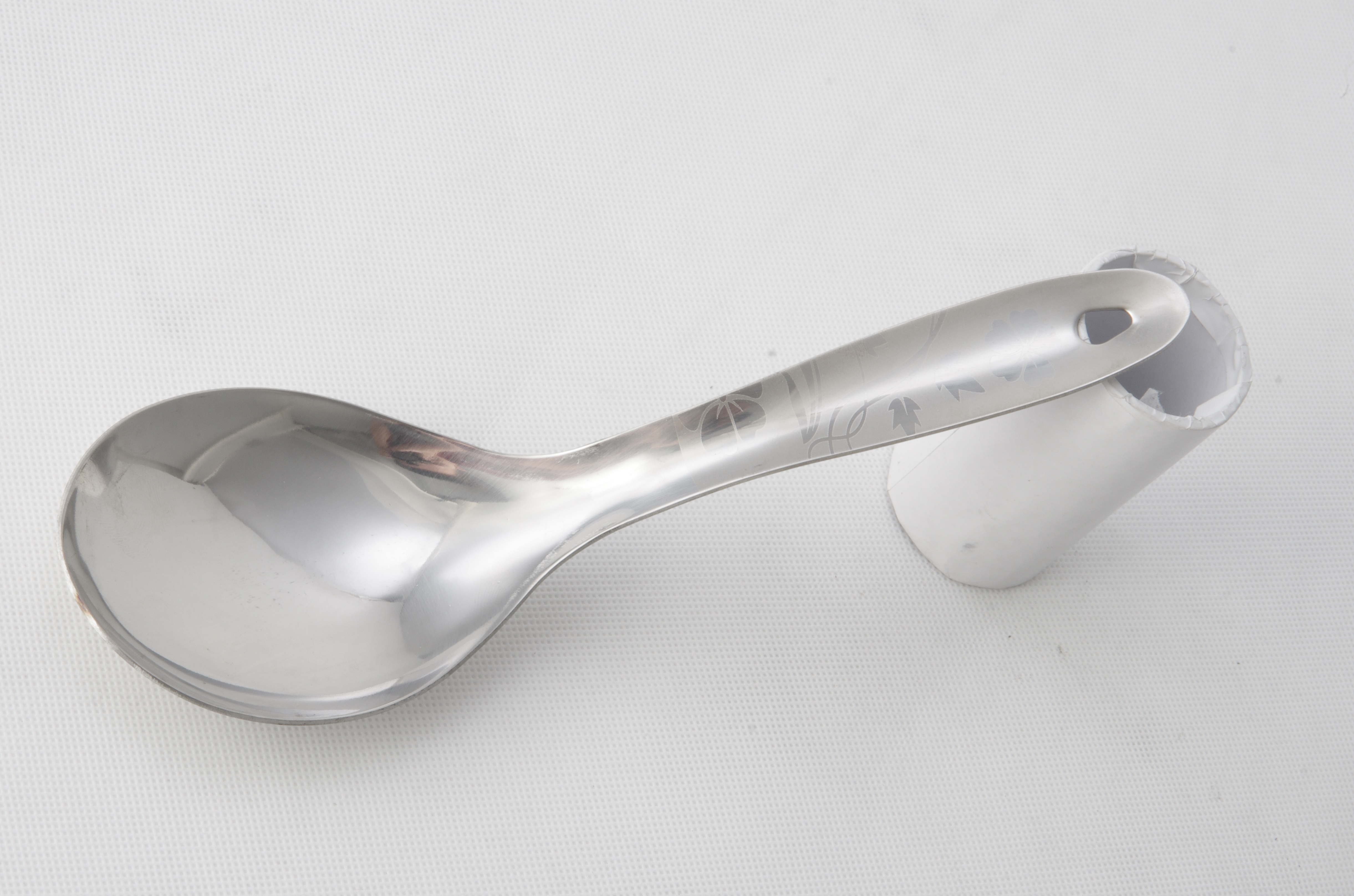 RGS-S50810 stainless steel 2 cm sandblasting rice spoon