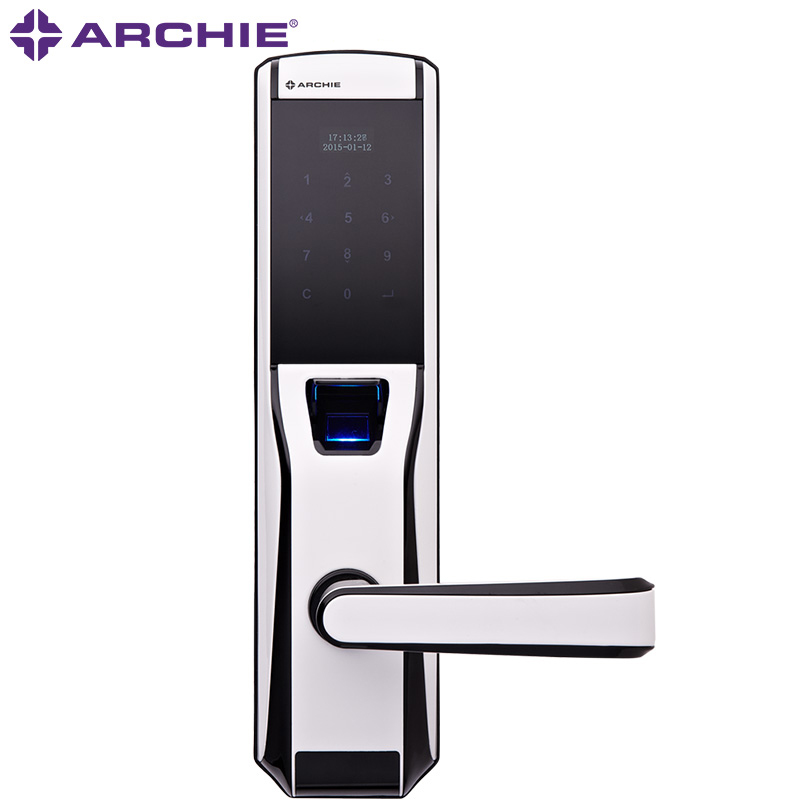 Fingerprint Pin Auto-cover Anti-bacteria Smart Lock