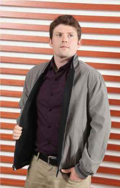 MEN'S reversable jacket,WOVEN JACKET
