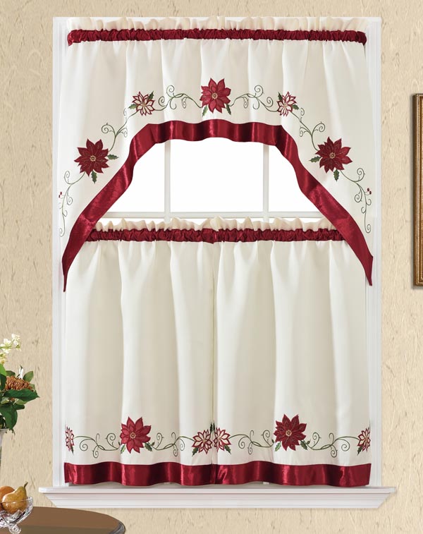 Christmas kitchen curtain HY20K031