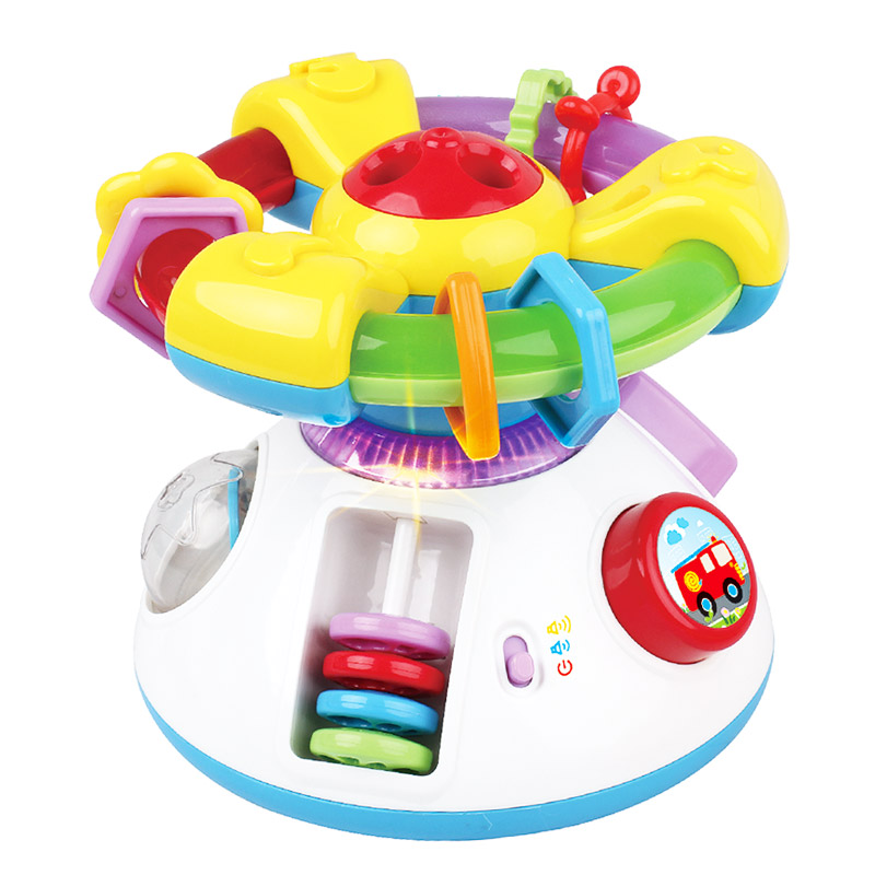 Musical steering wheel toys