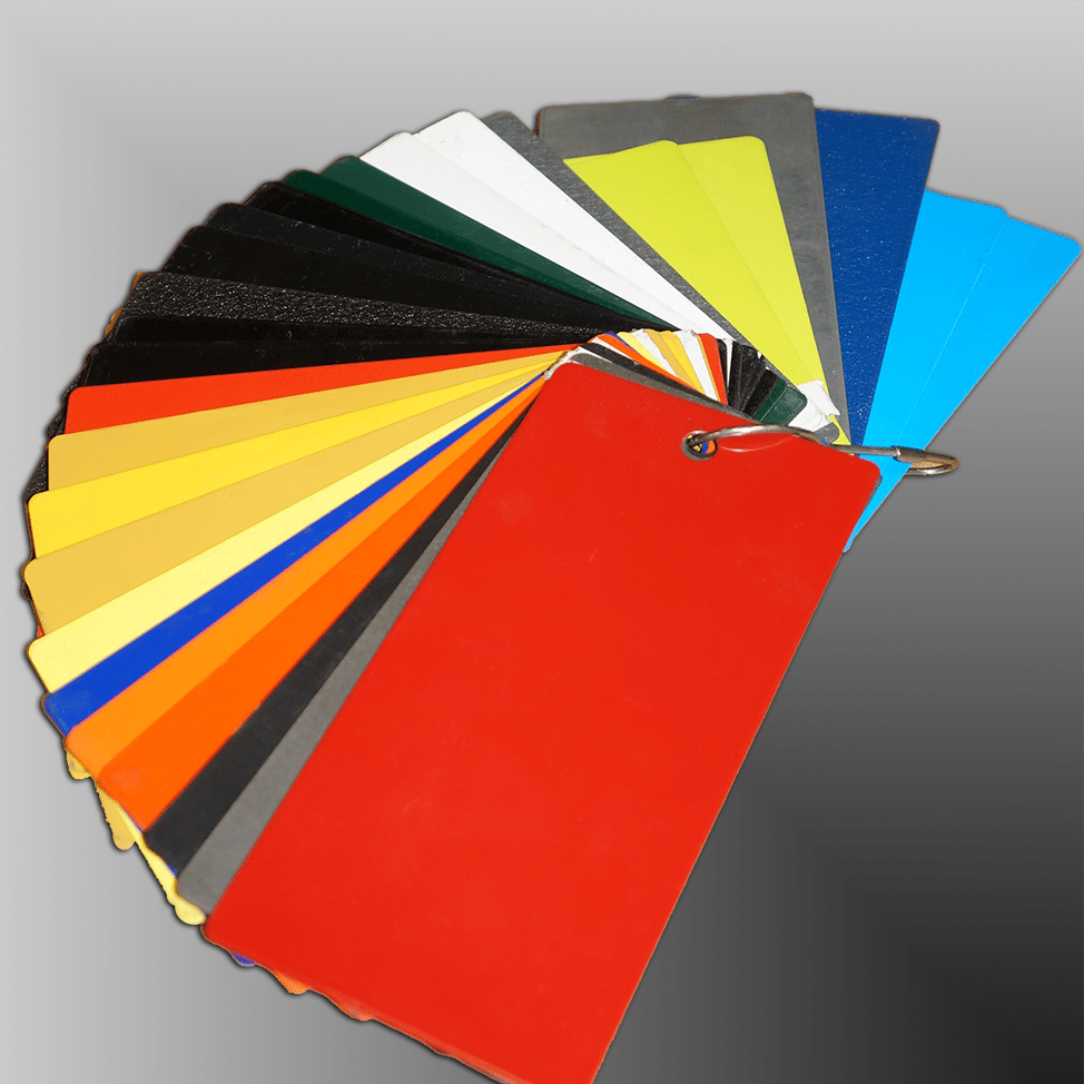 All Colors Powder Coatings Powder Paint with many textures