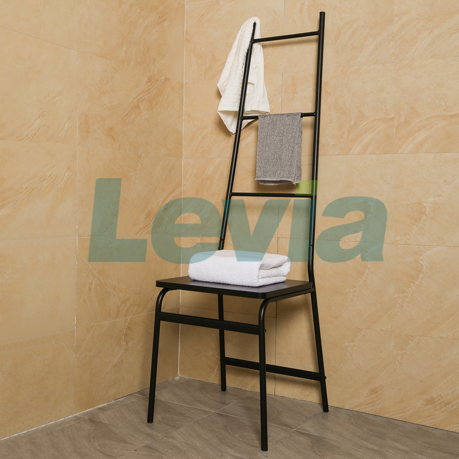 Towel Ladder Rack Chair, Storage Shelf Rack