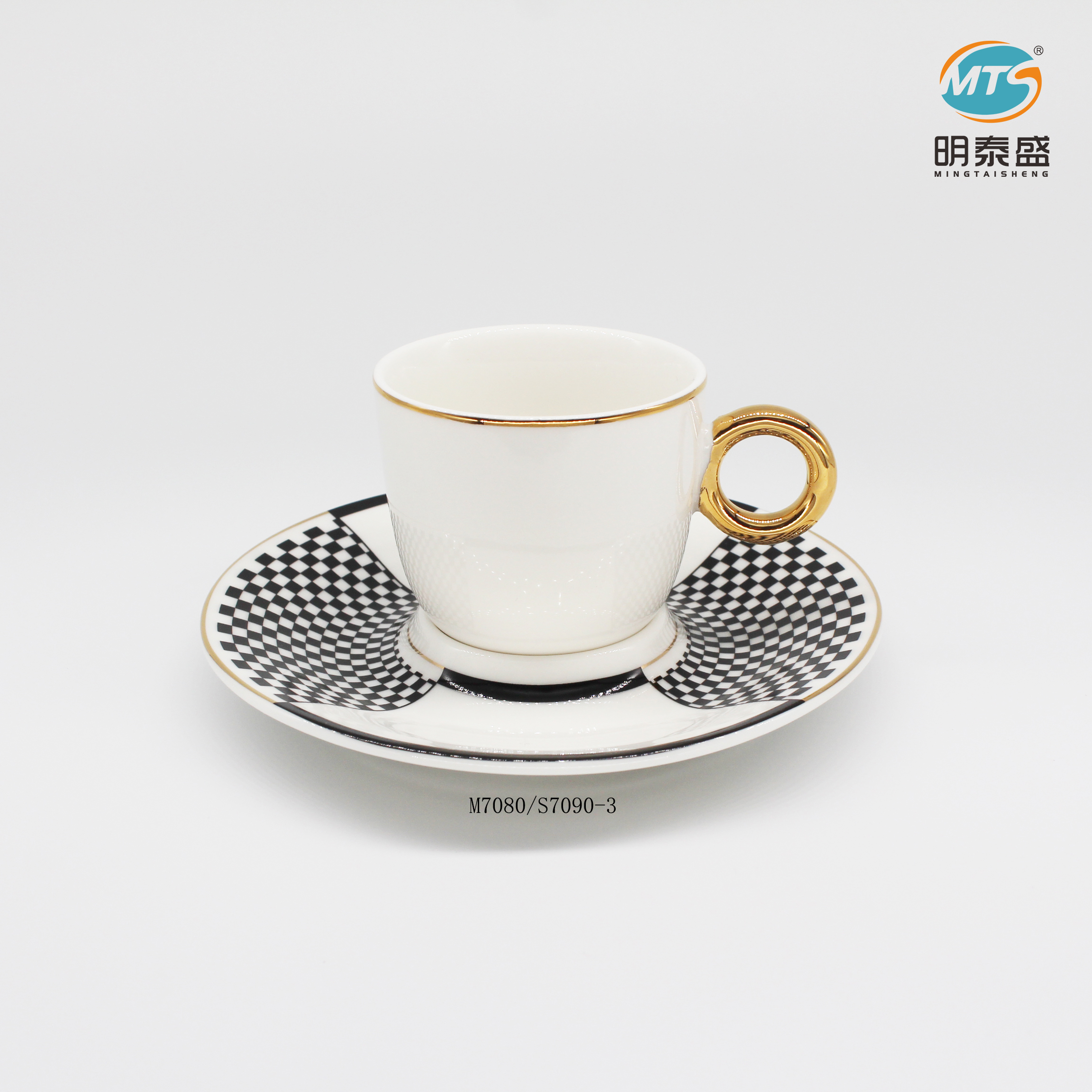 Ceramic cup&saucer