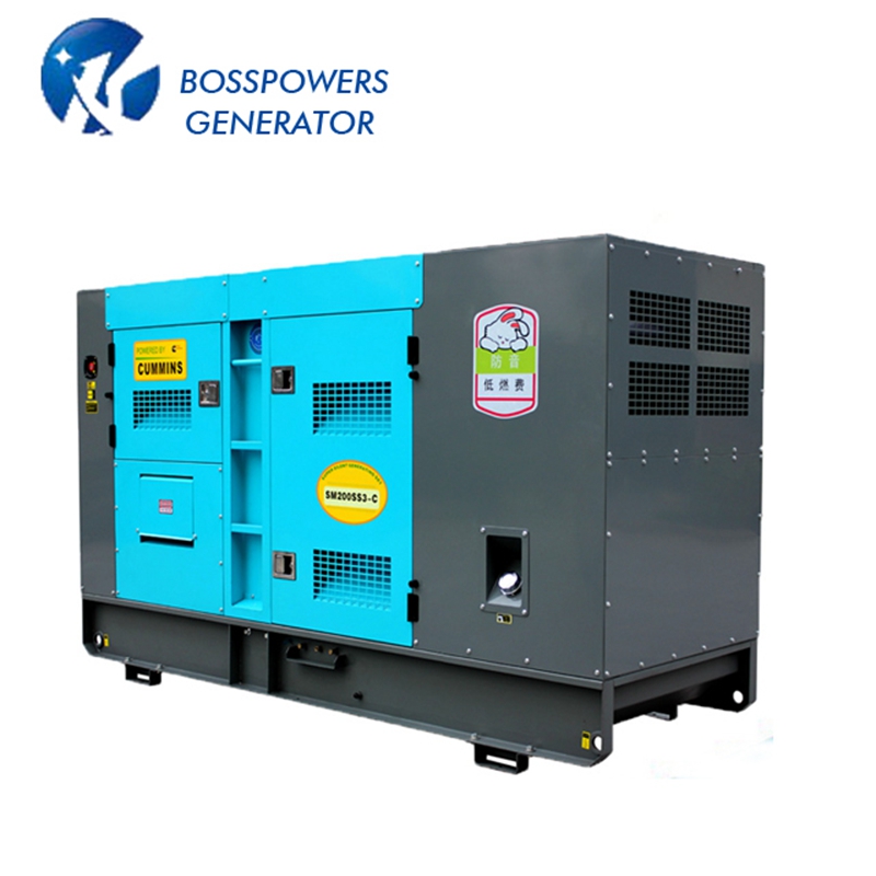 240KW 300KVA Rated Power Korean Doosan Engine Silent Diesel Generator