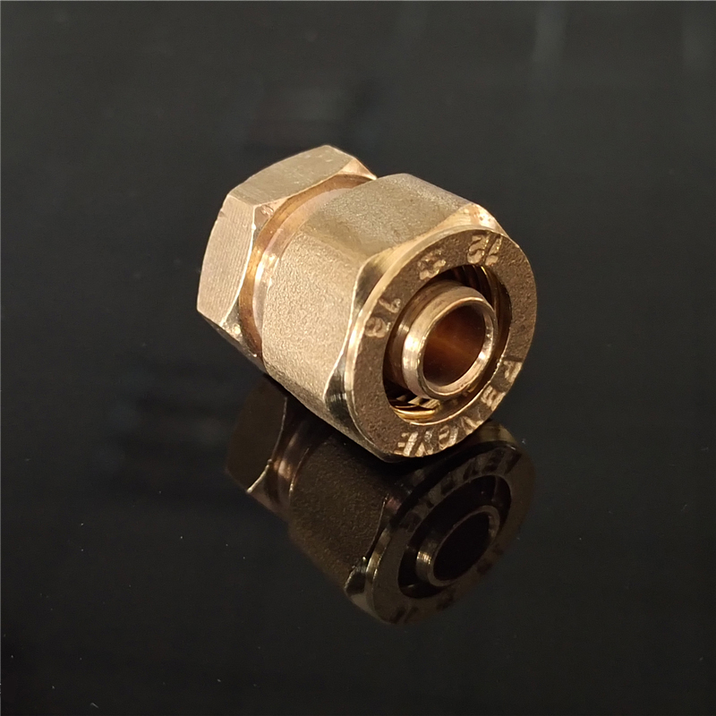 Brass Screw Fitting End Cap Polished