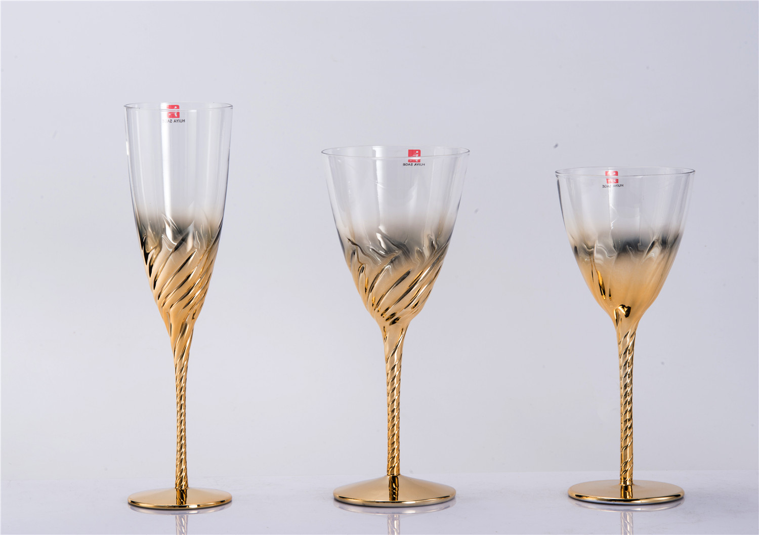 Gold plated glasses