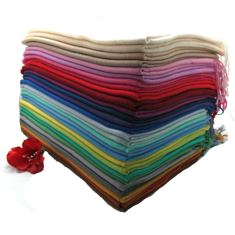 100%wool worsted pashmina shawl