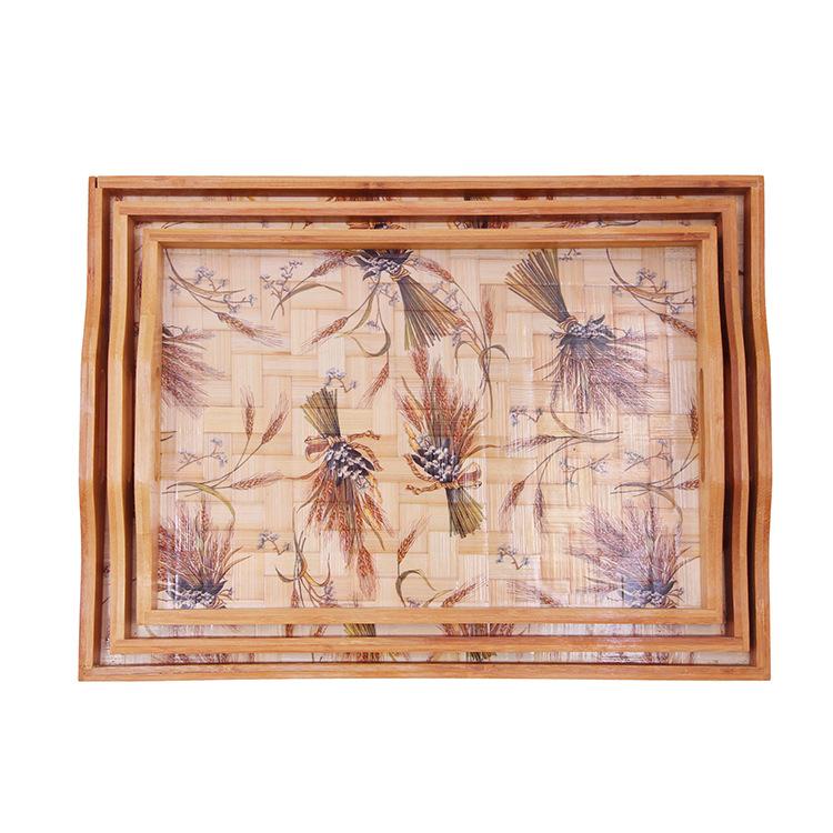 Bamboo Print Tray