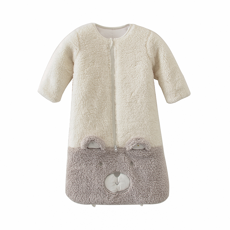 100% polyester Baby Sleeping Bag, Fleece Sleeping bag, Teddy Fleece Sleeping Bag, Embroidered Sleeping Bag