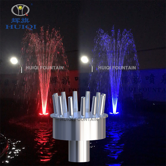 Huiqi Fountain New Nozzle Crown Nozzle Stainless Steel Nozzle Waterscape
