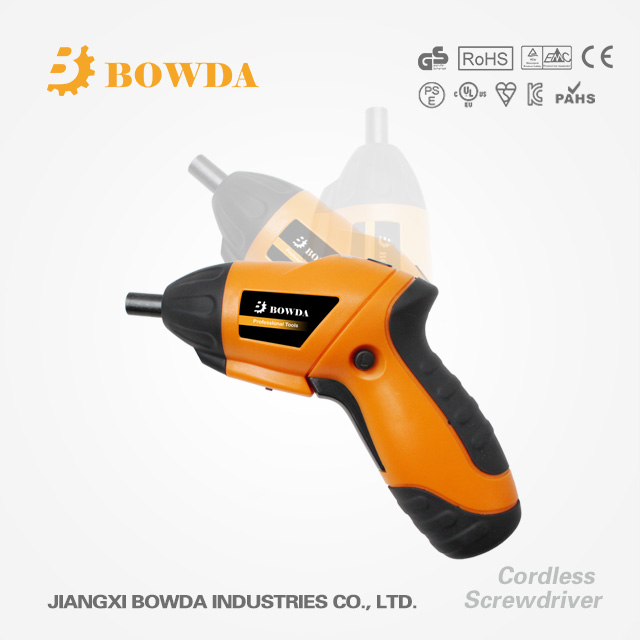 2.4V/3.6V/4.8V Led Light Cordless screwdriver