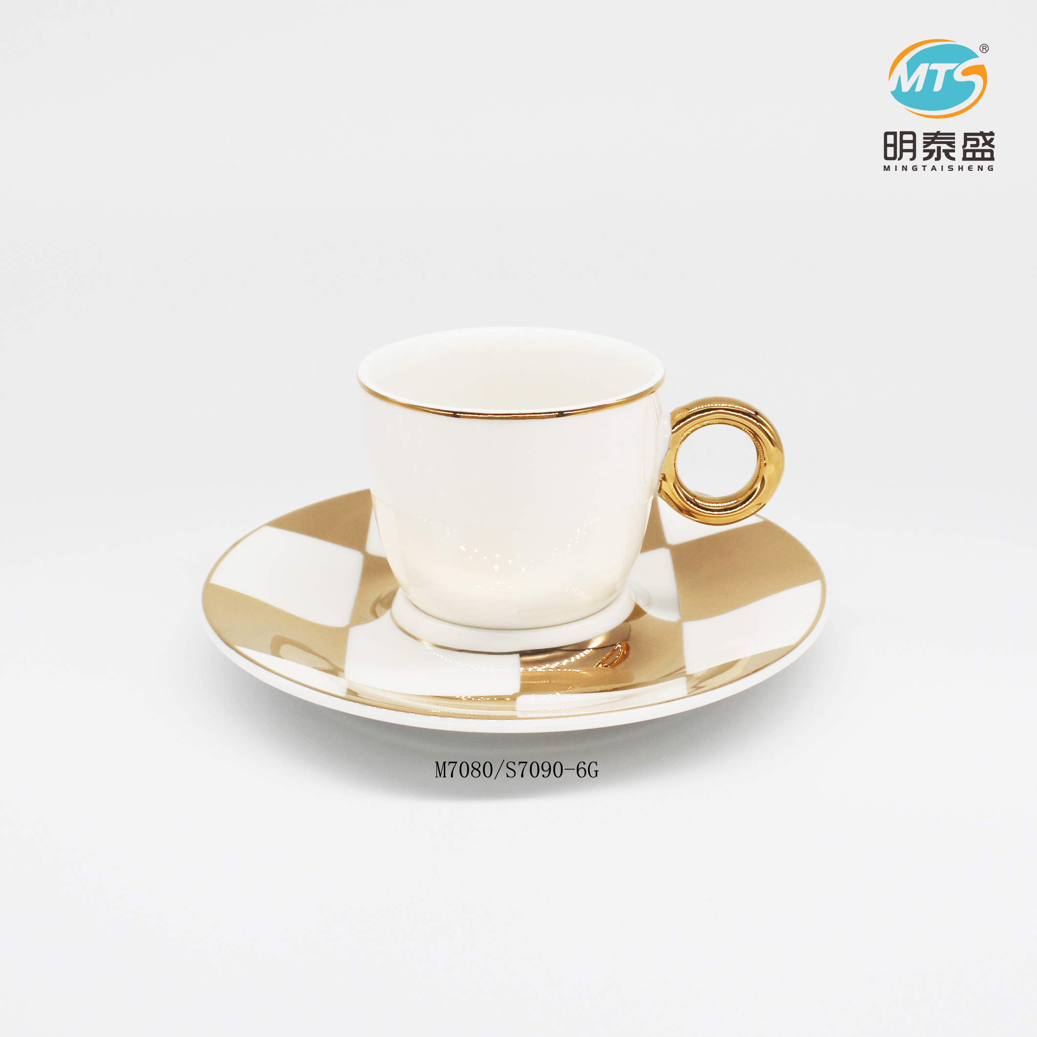 Ceramic cup&saucer