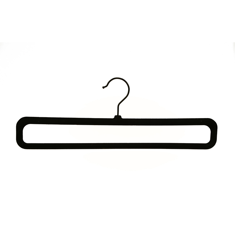 Space saving high quality velvet hanger for blanket