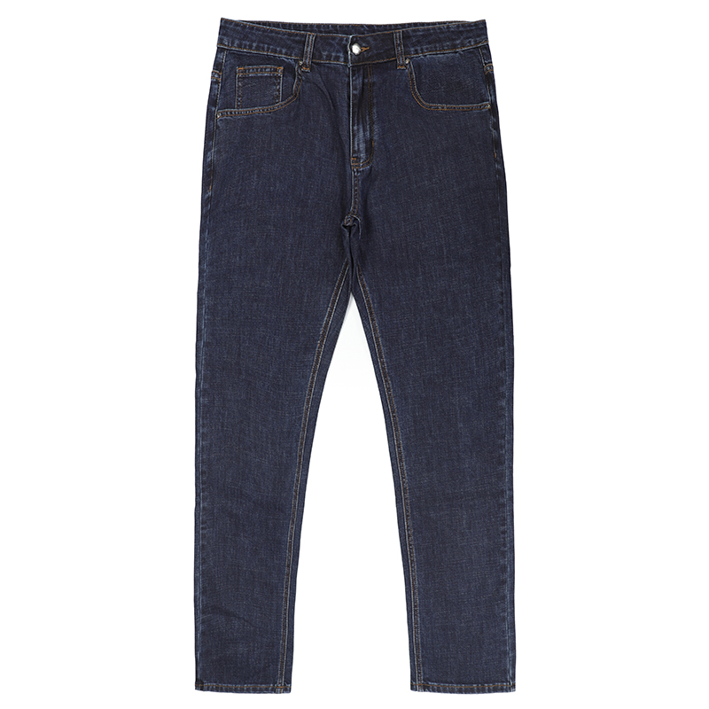 Casual men jeans garment wash five pocket jeans trousers slim fit denim jeans G2315