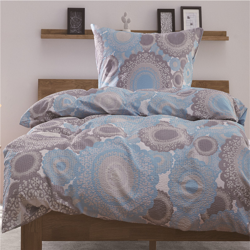 Duvet cover set （seersucker)