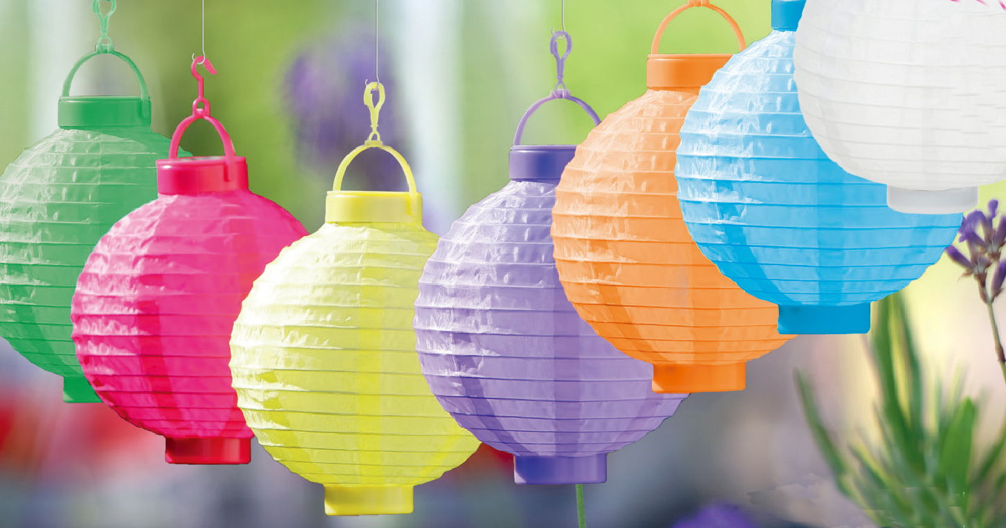 Solar lampion