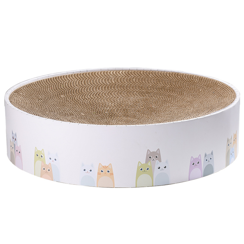 2020 Modern Cat Corrugated Cardboard Furniture Durable Scratching Lounge Corrugated Cardboard Cat Bed Cat Scratcher
