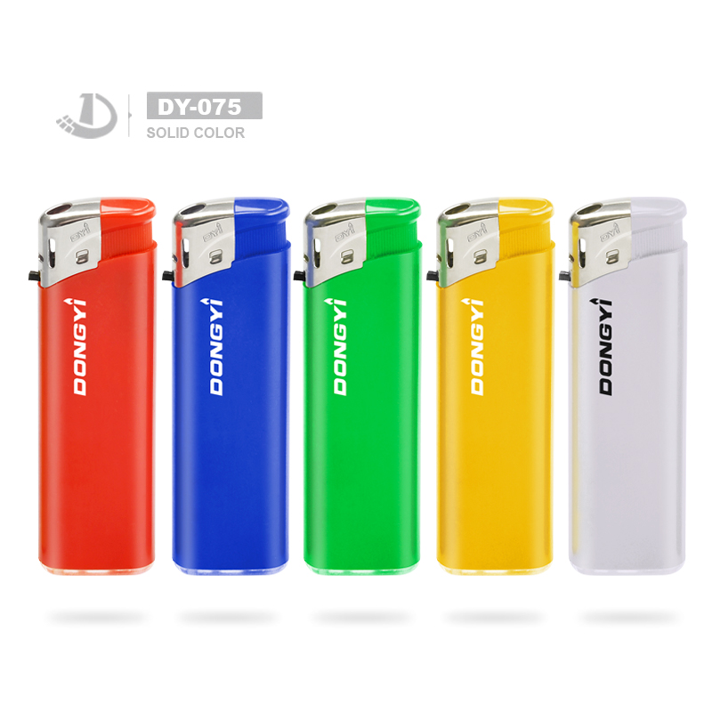 Kitchen refillable/disposable electronic lighter with heavy piezo
