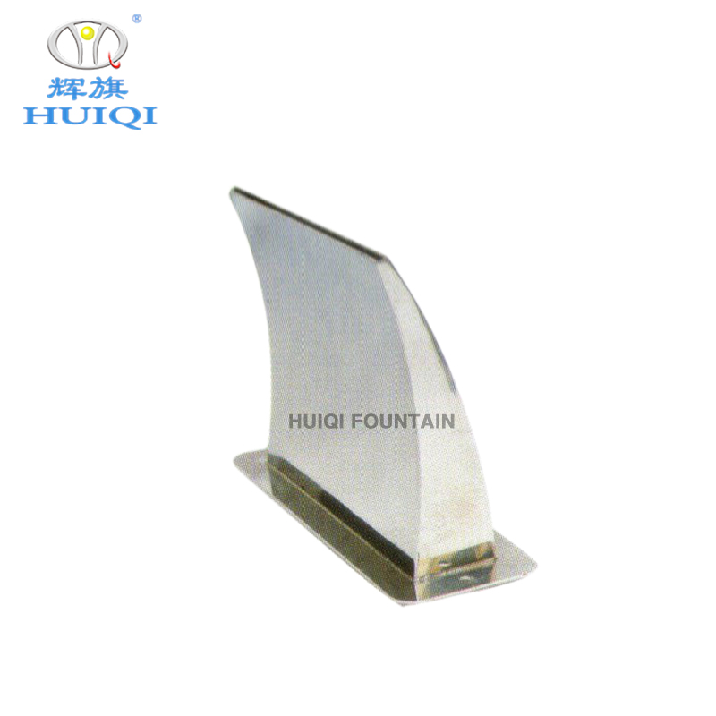 Huiqi Curved Waterfall Courtyard Flowing Water Wall Swimming Pool Hot Spring Poolside Water Jet Bath Fountain Water View Spa