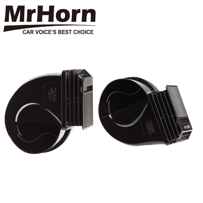 MrHorn high quality waterproof design dual track snail horn with powerful sound