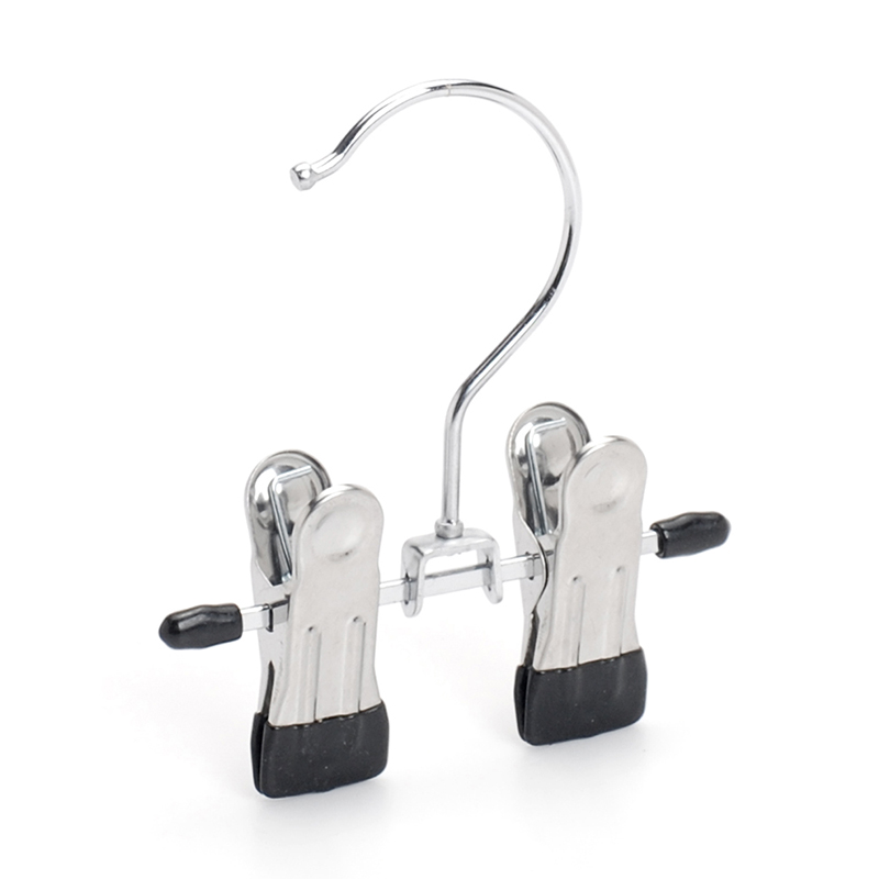 Hot sale two clips short metal hanger