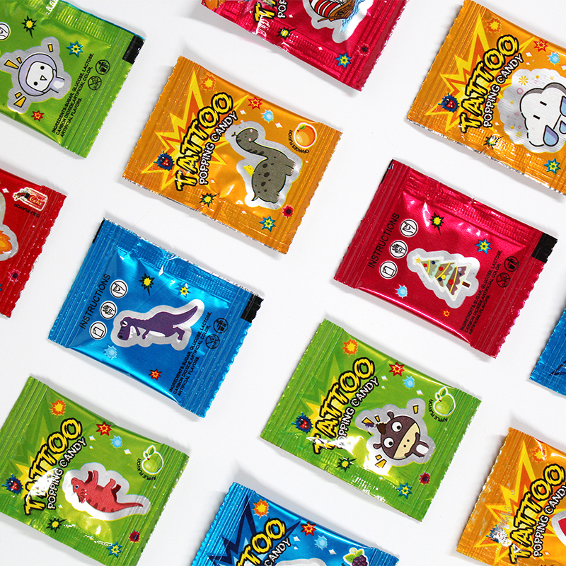 1g tattoo popping candy with handbag(WY013)