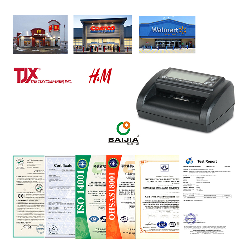 Mini Auto Banknote Detector BJ-212