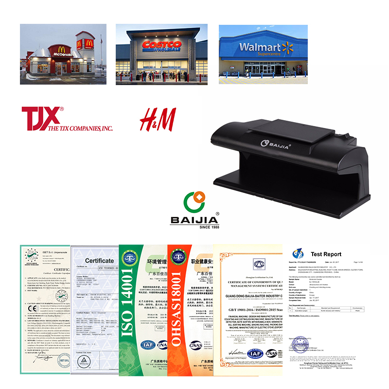 Auto Alarm Simple Banknote Detector BJ-136B