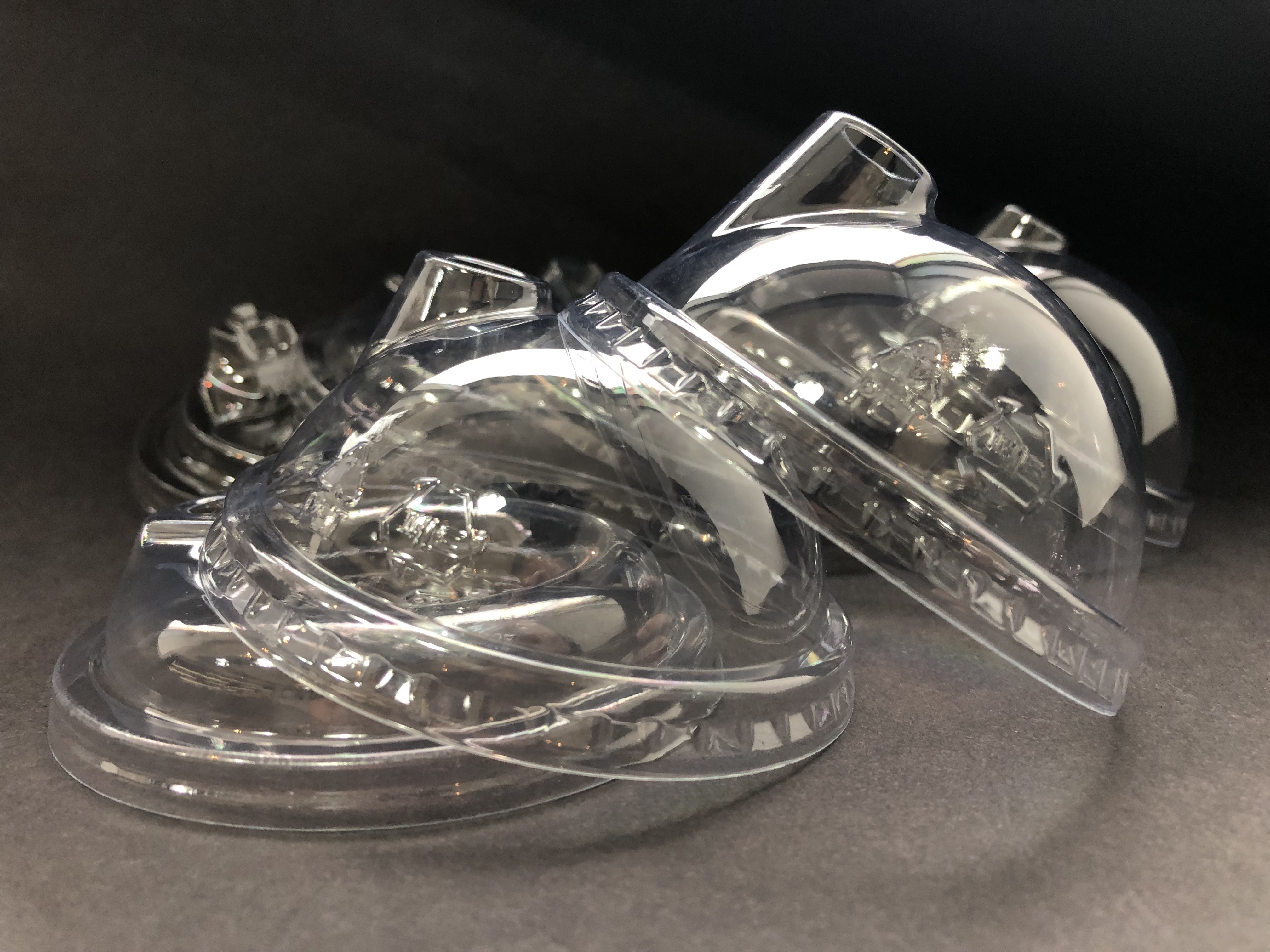 PET Disposable Plastic Strawless Lid