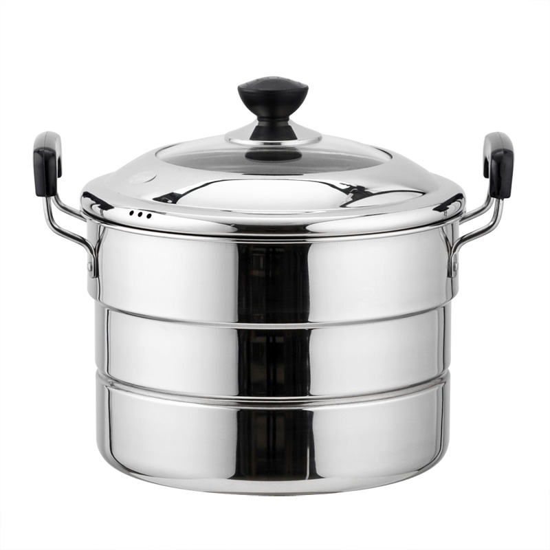 Stainless steel steamer pot